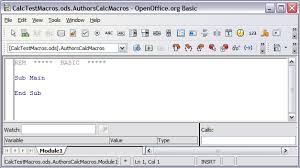 Using A Macro As A Function Apache Openoffice Wiki