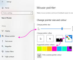 If your mouse has a wheel that supports horizontal scrolling, under horizontal scrolling, in the tilt the wheel to scroll the following number of characters. Change Color Of Windows 10 Mouse Pointer To Any Custom Color Pointers Color Change Windows 10