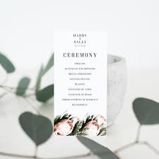 Wedding Invitations Stationery By Reinedesignsza On Etsy Protea Inspired Wedding P Protea Wedding Wedding Invitations Stationery Printable Wedding Programs