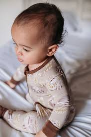 Raccoon Baby Bamboo Zipper Romper Pajamas–unisex Toddler Sleepwear–gender  Neutral Baby Outfit–newborn Shower Gift–girl Boy Day Nightwear