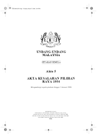 Syarat penting untuk mengundi dalam pilihan raya adalah mendaftar dengan spr. Akta 5 Akta Kesalahan Pilihan Raya 1954