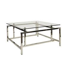 Worlds Away Square Glass Coffee Table Coffee Table Coffee Tables For Sale