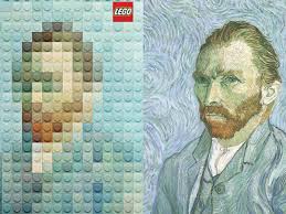 Famous Paintings Famous Lego Artist Mona Lisa LEGO® Art