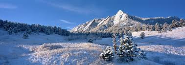 Near winter park, loveland ski area, idaho springs. Flatirons Winter Panorama Boulder Co Thomas Mangan Photography The Rocky Gallery