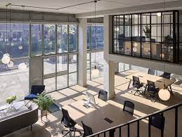 Introducing industrial style to your home. Chic Industrial Style Office Spaces Industrial Style Office Space