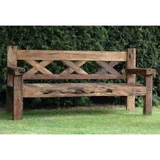 Rustic Garden Bench Reclaimed Teak Rustic Bench Rustic Outdoor Benches Rustic Garden Furniture Rustic Outdoor Furniture