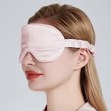 Silk Eye Mask Pink, Buy a beautiful Sleep Mask from Helen Loveday