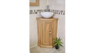 Corner bathroom vanity with sink photos. Bathroom Oak Vanity Unit Corner Oak Sink Cabinet Ceramic Etsy