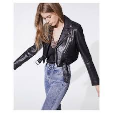 Iro On Instagram Our Leufy Cropped Perfecto Is Now Available In Stores And Online At Iroparis Com Iroparis Leather Jacket Leather Jacket Details Jackets