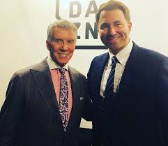 With his james bond style and buttery chardonnay delivery, you'd be hard pressed to find a smoother ring announcer than the one and only michael buffer. Eddie Hearn Announces Exclusive Deal With Legendary Ring Announcer Michael Buffer Daily Mail Online
