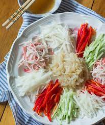 Korean Cold Jellyfish Salad Haepari Naengchae Recipe Healthy Asian Recipes Vegetable Soup Healthy Asian Recipes