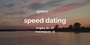 NJ | Singles 45 - 55 | Speed Dating | MANASQUAN