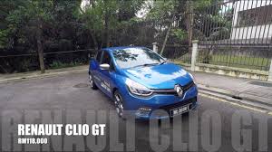 L'auto più conveniente parte da 2.200 €. 2017 Renault Clio Gt 1 2 Turbo Full In Depth Review Bobby Ang Youtube