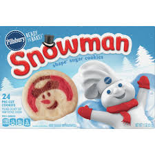 Pillsbury christmas cookies house cookies. Pillsbury Ready To Bake Snowman Shape Sugar Cookies 11 Oz Instacart
