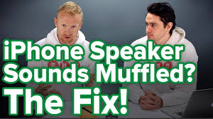 Iphone Speaker Sounds Muffled An Apple Tech S Fix Youtube Iphone Speaker Iphone How To Clean Iphone