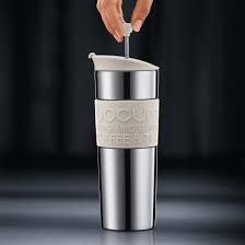 Yes, you could opt for a disposable cup, but besides being wasteful, the insulation just doesn't cut it. French Press Travel Mug In One The Most Delicious Freshly Brewed Coffee On The Go And A French Pr Travel Mug Coffee Coffee Press French Press Coffee Maker