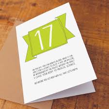 Birthday Card Ideas For 17 Year Old Boy Funny 17th Birthday Card To Celebrate The Legalities Of Turning 17 18th Birthday Cards Happy 21st Birthday Cards Funny Birthday Cards