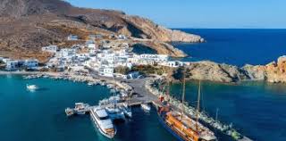 The capital of the island is the majestic chora which is only 3km away from the port karavostasi. Marinas In Folegandros Island Marinareservation Com