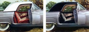 Image result for Silver Gray 1956 Thunderbird