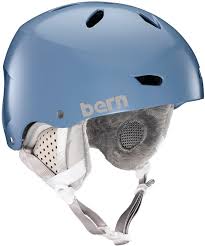 Bern Brighton Eps Womens Winter Snowboard Helmet S Satin Atlantic