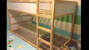 Ikea Kura Bed How We Assembled The Bed Star Of Paris Diy Youtube