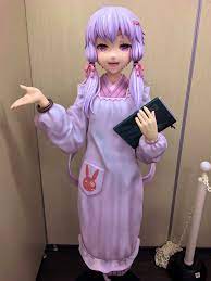 Well then these giant anime figures are just the thing for you! 12 000 Yuzuki Yukari Vocaloid Life Size Anime Figure