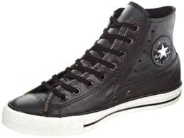 Converse Mens Motorcycle Jacket Hi Shoe Black 10 1 2 In