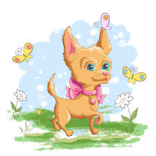 Check spelling or type a new query. Illustration Of A Cute Little Dog With Flowers And Butterflies Print For Clothes Or Children S Room 535848 Vector Art At Vecteezy