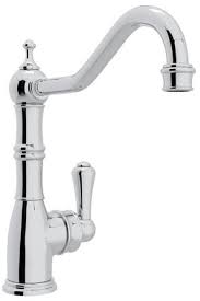 single lever cast spout kitchen faucet