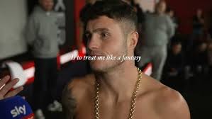 Paul Charters Fighting Pride of North Shields