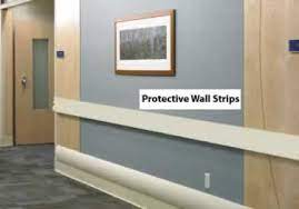 The original purpose of a chair rail was to guard the wall against damage the backs of errant chairs. Chair Rail Vinyl Strips And Sheets Wall Guard Wall Protector Wall Protection