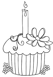 Coloring Birthday Cake Clipart Black And White Cupcake Clipart Black And White Clipart Best Cupcake Coloring Pages Birthday Coloring Pages Happy Birthday Coloring Pages