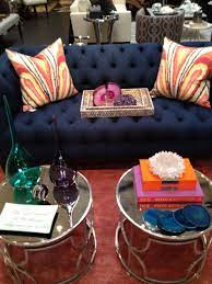 And when you remove the tray and decor, you can use the ottoman as extra seating as well. Two Small Tables Instead Of Coffee Table Living Room Furnishings Decor Home Decor