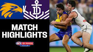 The western derby will be played in front of a crowd on sunday, but how many people will be allowed in has not been determined. Western Derby 49 West Coast V Fremantle Highlights Round 4 2019 Afl Youtube
