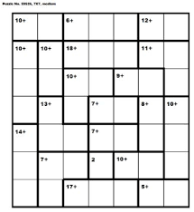 Dcode is free and its tools are a valuable help in games, maths, geocaching, puzzles and problems to solve every day! Kenken Puzzle Sunday Sumday 7 Try This Medium 7x7 Facebook