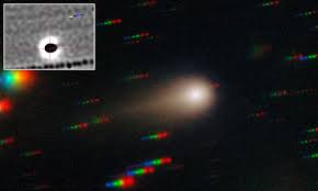 Scientists baffled as interstellar visitor makes mysterious maneuver toward  the sun | Daily Mail Online