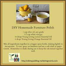 Diy Homemade Furniture Cleaner And Polish Diy Furniture Polish Furniture Polish Young Living