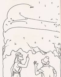 This is a coloring page of the lord providing a ram for abraham. Abram And Lot Separate 06 02 2019