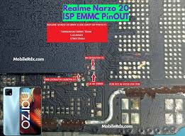 Isp is wrong for oppo cph1933 need verified isp on cph1933. Realme Narzo 20 Isp Emmc Pinout Test Point