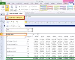 Excel Vba Macros Sql Examples Tutorials Free Downloads How To Set The Pivot Table Grand Totals On For Row Pivot Table Excel Microsoft Excel