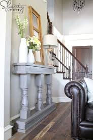 Diy Console Table Diy Console Table Furniture For Small Spaces Decor