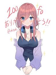 Anime jungs traurige anime süßer anime junge manga ästhetischer anime anime mädchen weinen gothic anime anime männer kawaii anime. Miku Gotoubun No Hanayome Mode Wanita Wanita