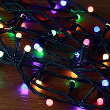 Trees with no ac power. Novolink 50 Ft 200 Light Mini Globe Multi Color Low Voltage Led String Light Sl 200 8 Tc Mc The Home Depot