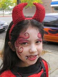 Gesicht Malen Teufel Google Suche Kinder Schminken Halloween Schminken Kinder