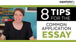 Some students have a background, identity, interest, or talent that is so meaningful they believe their application would be incomplete without it. Crush The Common Application Essay 8 Tips Youtube
