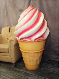 Buy the latest ice cream cone gearbest.com offers the best ice cream cone products online shopping. Huge Soft Serve Swirl Ice Cream Cone Business Floor Display The Kings Bay
