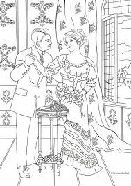 Charming Victorian Couple For Your Coloring Inspiration From Victorian Coloring Collection Ausmalbilder Ausmalen Malvorlagen