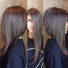 Layers in hair bring volume, make thin locks look fuller, and are really a stylish way to trim your long tresses. Long Layered Angled Bob Novocom Top