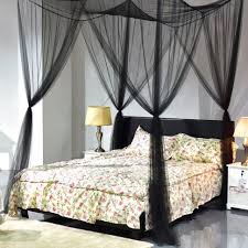 Scarf sheet bed canopy curtain in white. Super Size Four Corner Square Mosquito Net Bed Canopy Set Bedroom Decoration Buy At A Low Prices On Joom E Commerce Platform