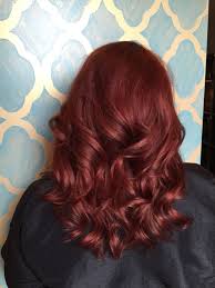 Red All Over Color Red Hair Color Hair Styles Dyed Hair